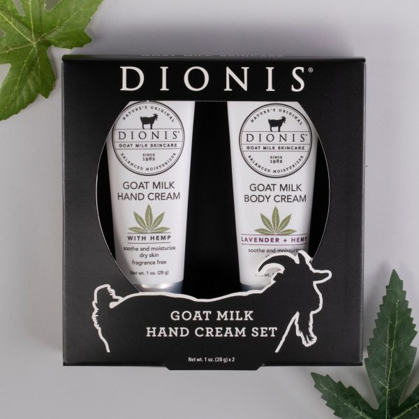 Goat Milk + Hemp Body Cream Duo