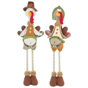 Stuffed Belly Turkey Standing Couple