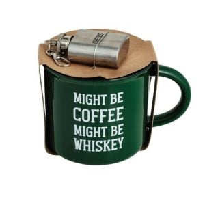 Coffee Whiskey Mug Set
