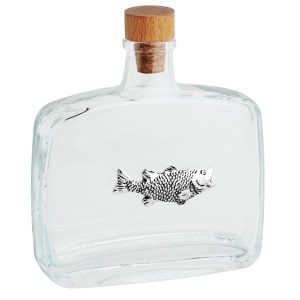 Fish Metal Icon Decanter