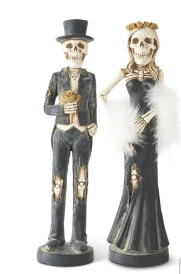 SKELETON CANDLESTICKS!