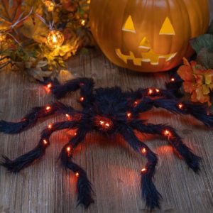 Fuzzy Spider with LED Lights