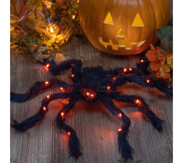Fuzzy Spider with LED Lights