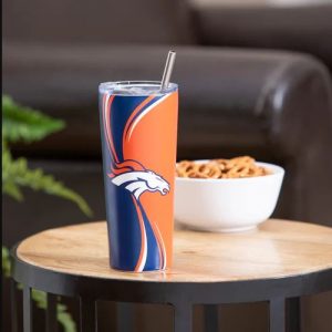 Denver Broncos Stainless Steel Drink Tumbler