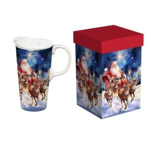 Traditional Santa Travel Cup