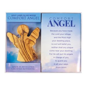 Olive Wood Comfort Angel