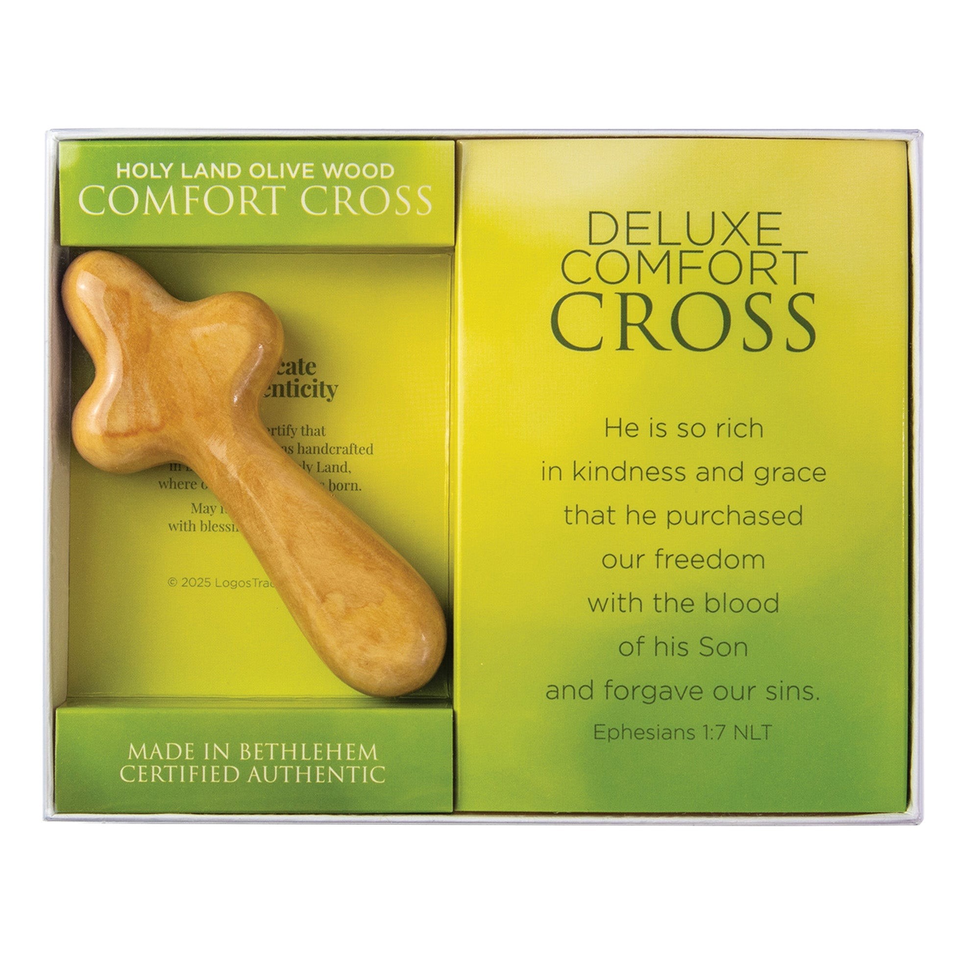 Olive Wood Comfort Cross