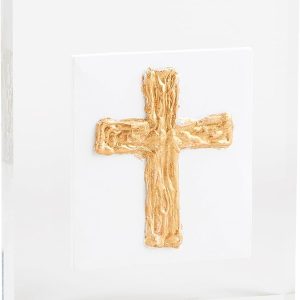 Square Acrylic Cross Plaque