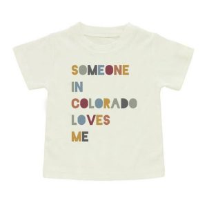 Someone in Colorado Toddler Short Sleeve Shirt