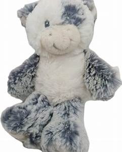 Soft Plush Cow Rattle