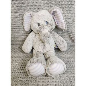 Soft Plush Elephant Rattle
