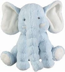 "Jellybean" the Blue Plush Elephant 14"