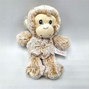 Soft Plush Monkey Rattle