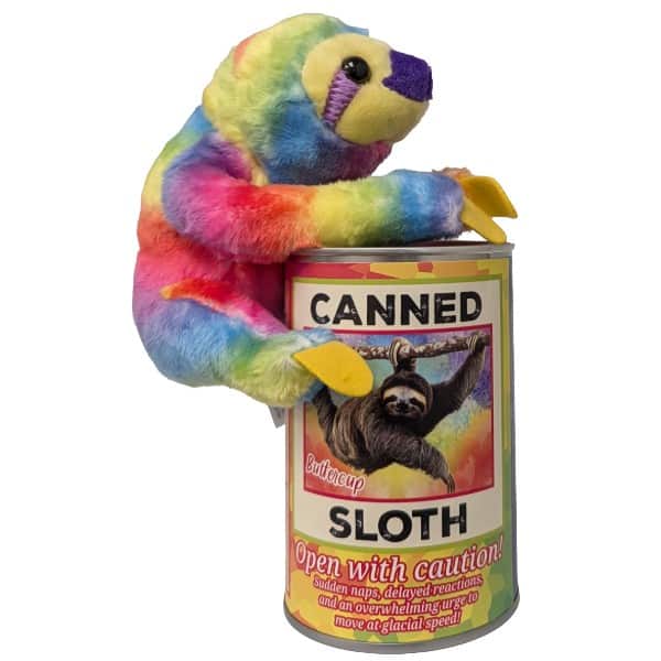 Canned Rainbow Sloth