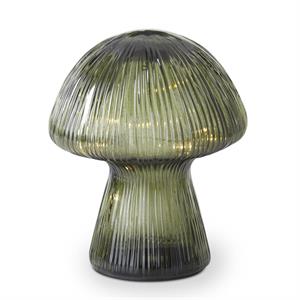Green Textured LED Mushroom