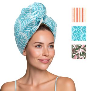 Reversible Satin Hair Towel