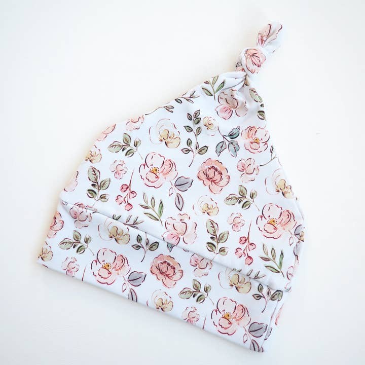 Blushing Garden Baby Hat
