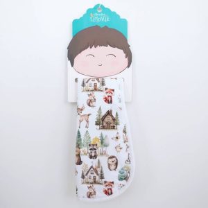 Woodsy Wonderland Burp Cloth