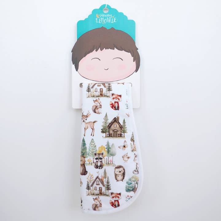 Woodsy Wonderland Burp Cloth