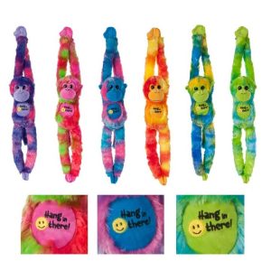 Tie Dye Hang In There Monkey