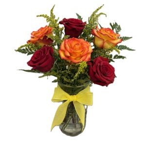 Fresh Flowers - Half Dozen Roses