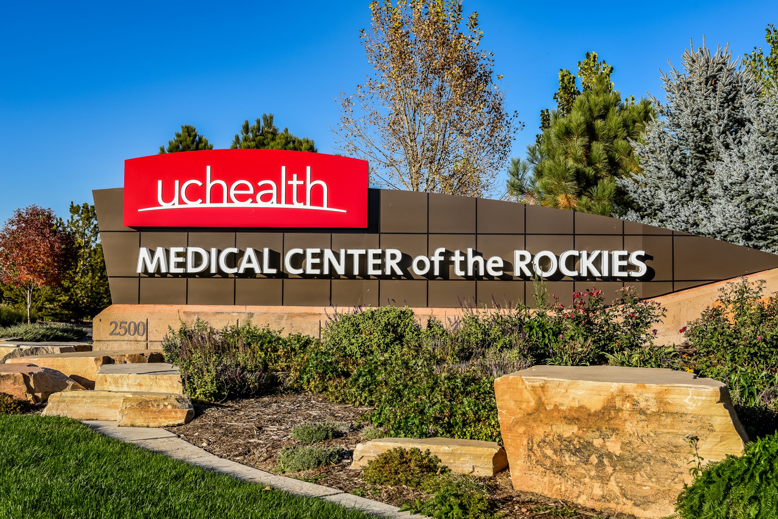 Medical Center of the Rockies sign